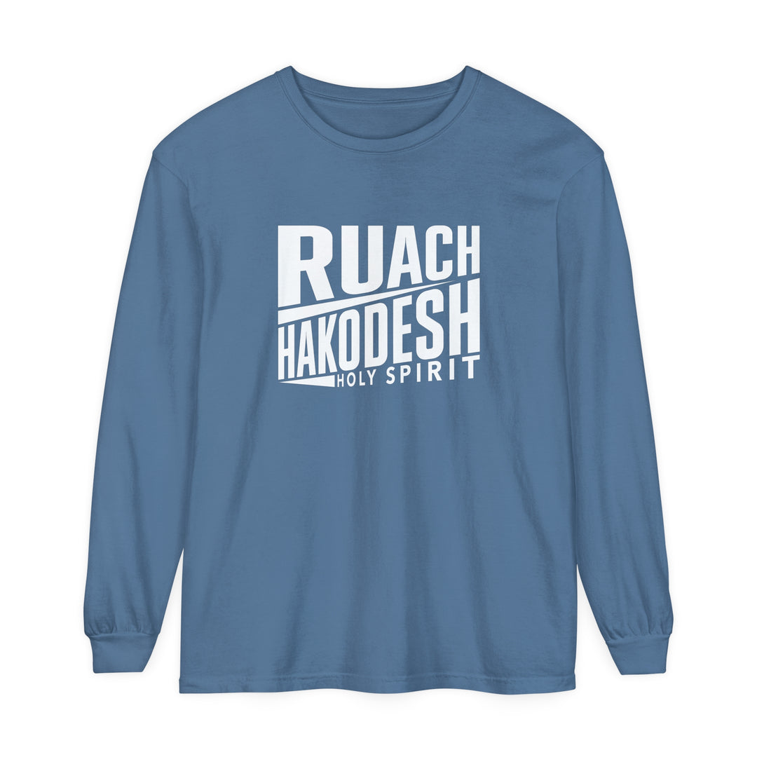 Holy Spirit Long Sleeve Shirt Long-sleeve Blue Jean S 