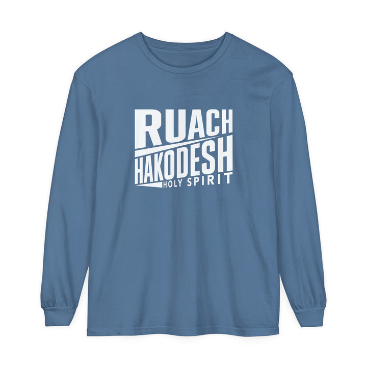 Holy Spirit Long Sleeve Shirt Long-sleeve Blue Jean S 