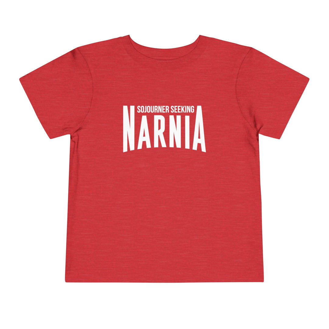Sojourner Seeking Narnia Toddler Tee Kids clothes Heather Red 2T 