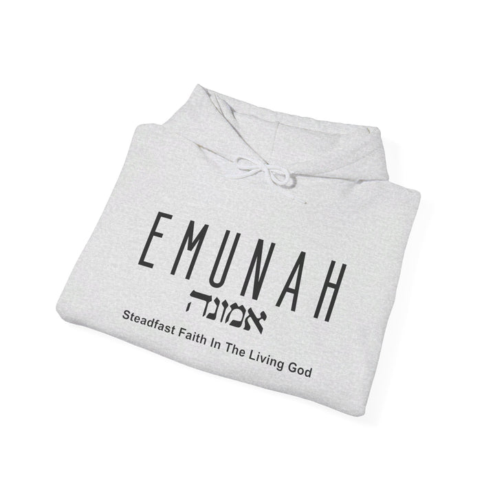 Emunah Steadfast Faith Hoodie Hoodie   