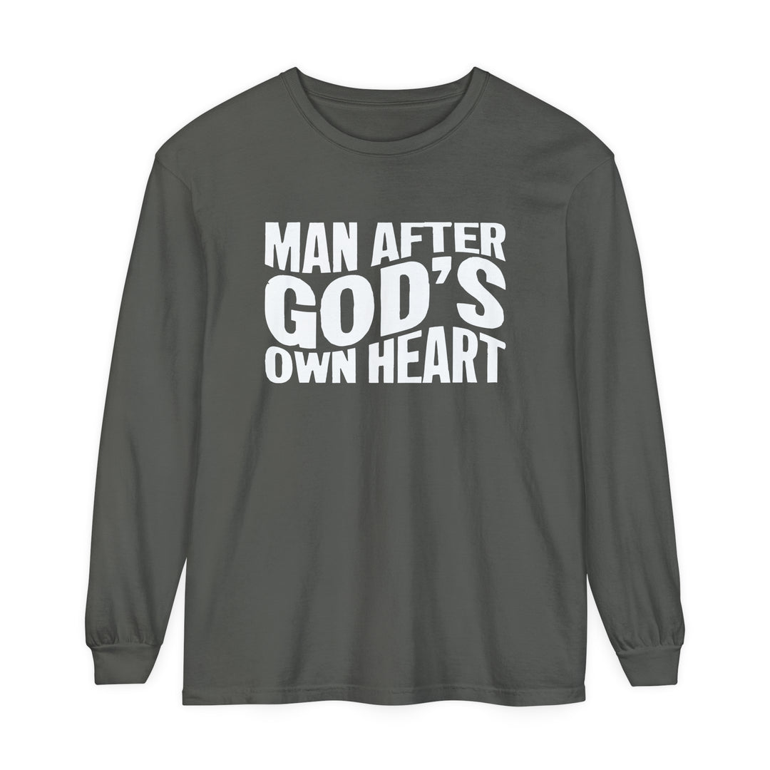 Man After God's Heart Long Sleeve Shirt Long-sleeve Pepper S 