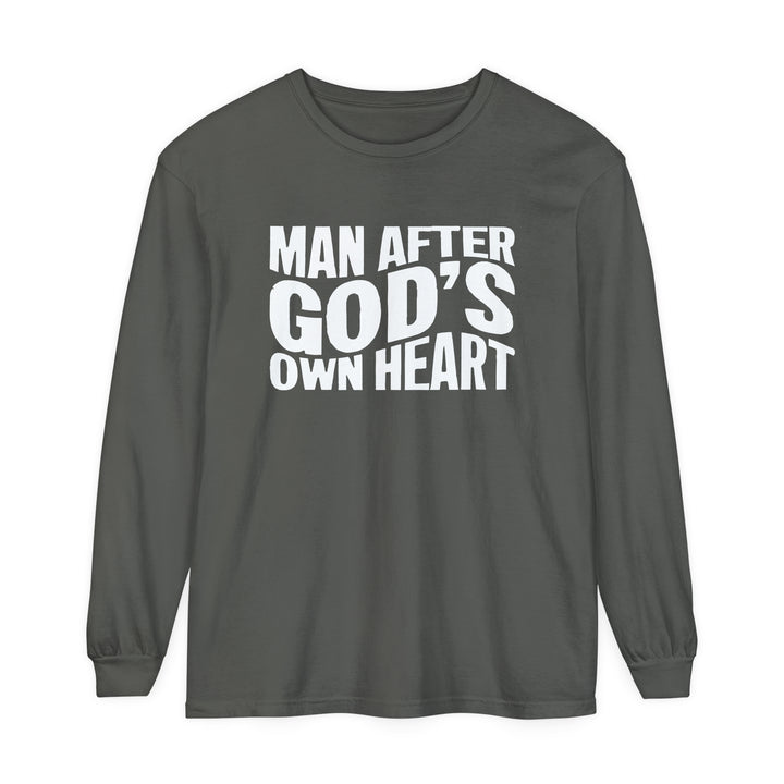 Man After God's Heart Long Sleeve Shirt Long-sleeve Pepper S 