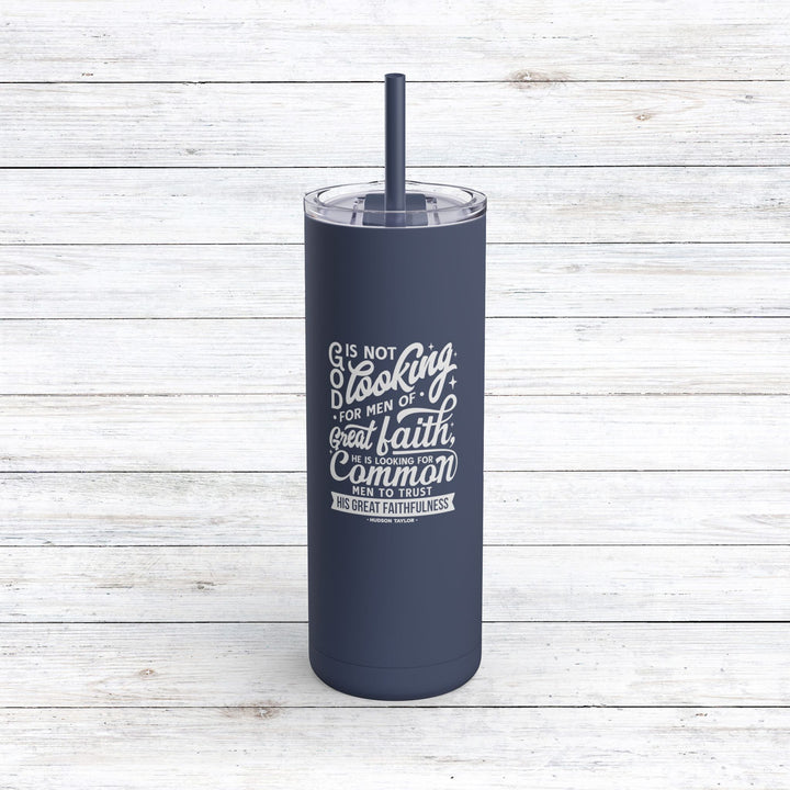 Christian Tumbler Hudson Taylor Common Men Mug Indigo 20oz Matte