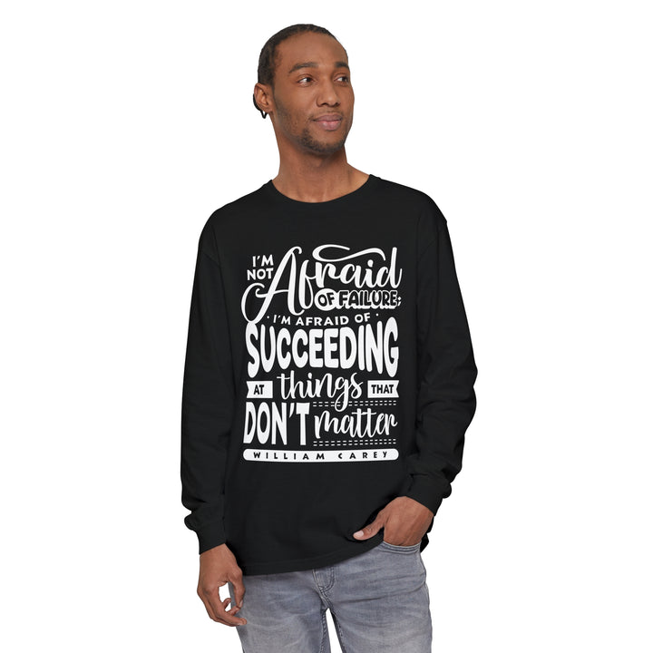 William Carey's Things That Don't Matter Long Sleeve Shirt Long-sleeve