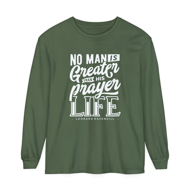 Leonard Ravenhill's Prayer Life Long Sleeve Shirt Long-sleeve Hemp S
