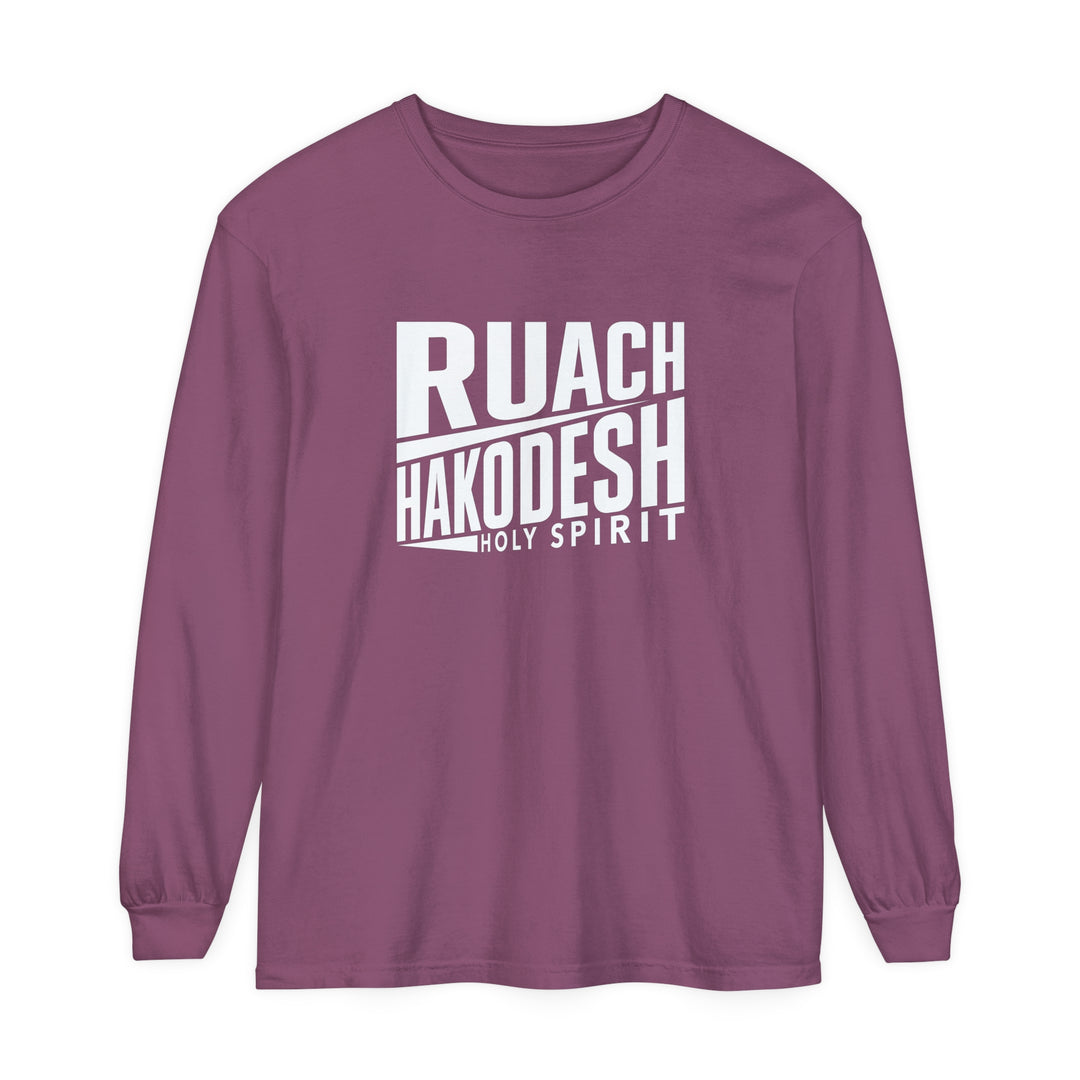 Holy Spirit Long Sleeve Shirt Long-sleeve Berry S 