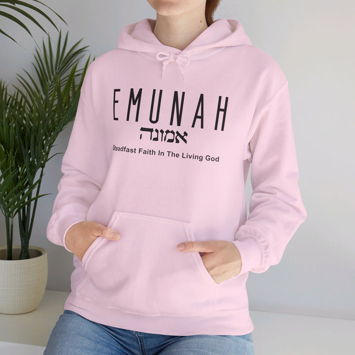 Emunah Steadfast Faith Hoodie Hoodie   