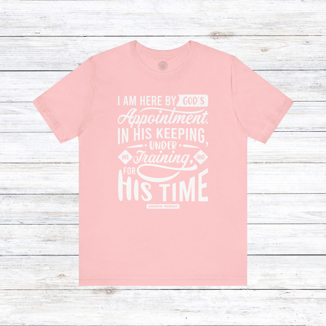 Andrew Murray's His Time Unisex T-Shirt T-Shirt Pink S