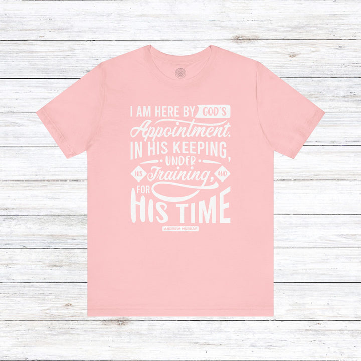 Andrew Murray's His Time Unisex T-Shirt T-Shirt Pink S