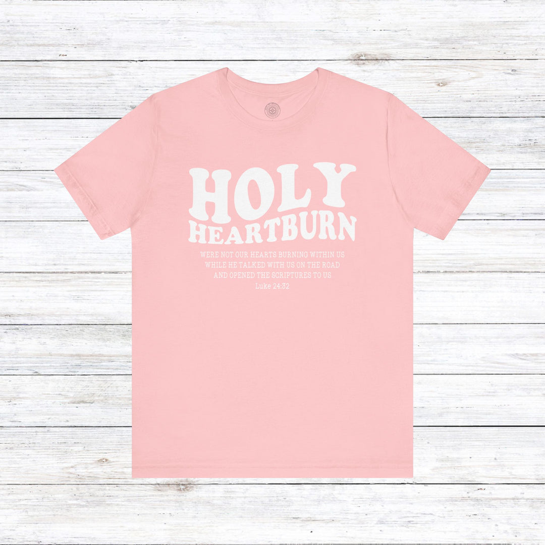 Holy Heartburn Unisex T-Shirt T-Shirt Pink S 