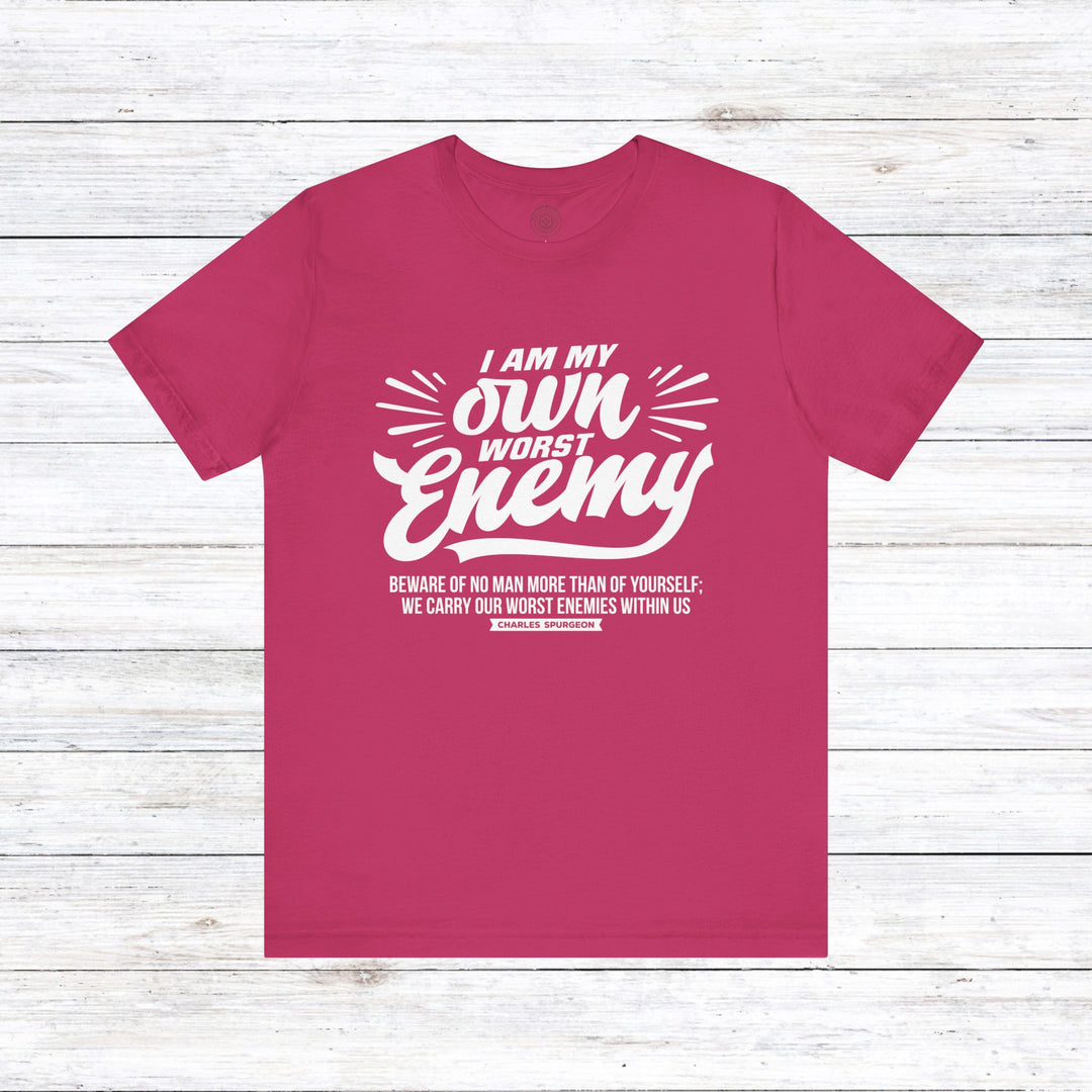 Charles Spurgeon's Worst Enemy Unisex T-Shirt T-Shirt Berry S
