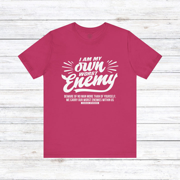 Charles Spurgeon's Worst Enemy Unisex T-Shirt T-Shirt Berry S