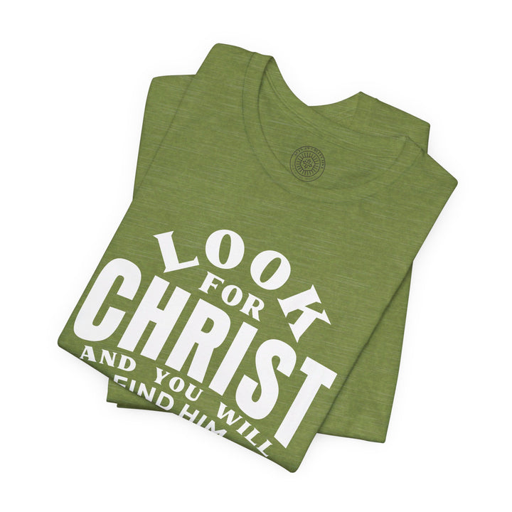 C.S. Lewis Look For Christ Unisex T-Shirt T-Shirt