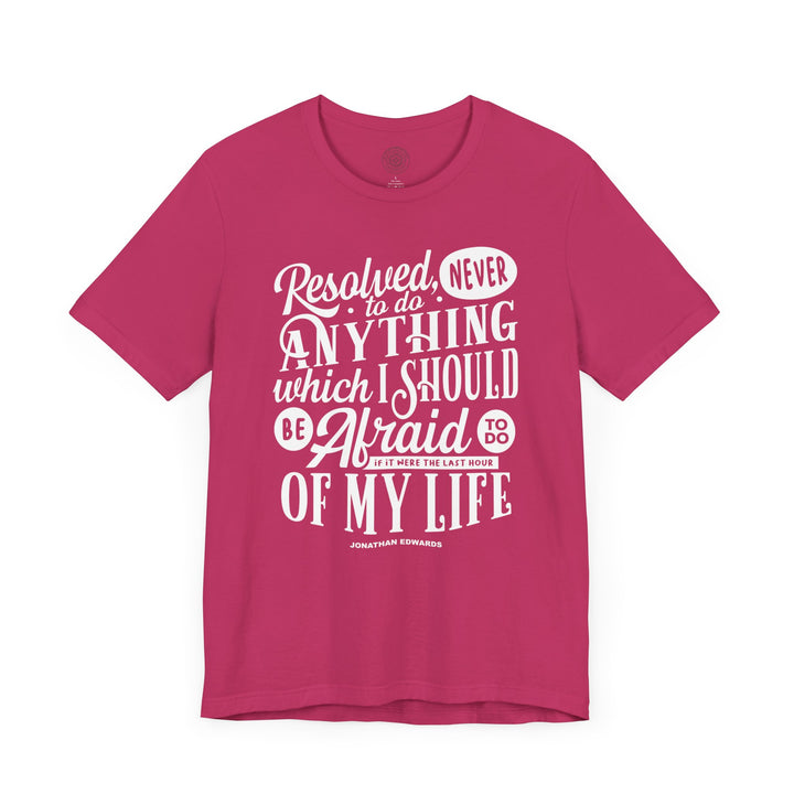 Last Hour Jonathan Edwards Unisex T-Shirt T-Shirt