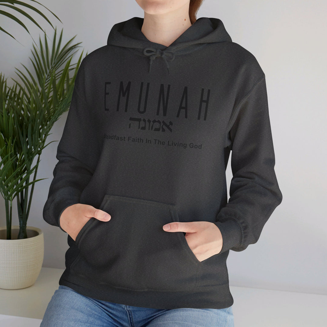 Emunah Steadfast Faith Hoodie Hoodie   