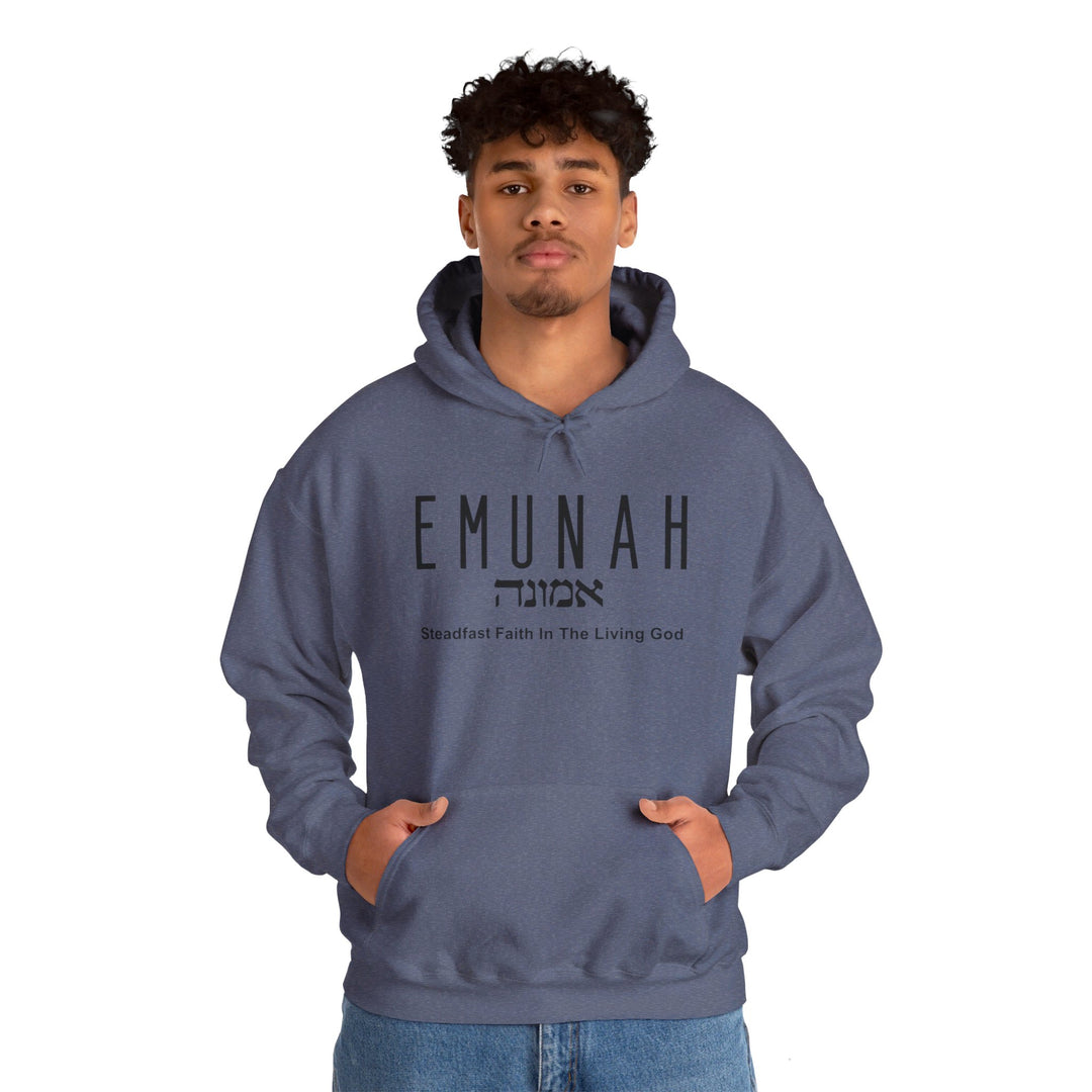 Emunah Steadfast Faith Hoodie Hoodie   