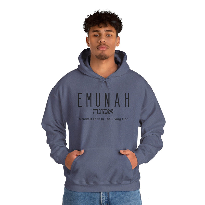 Emunah Steadfast Faith Hoodie Hoodie   