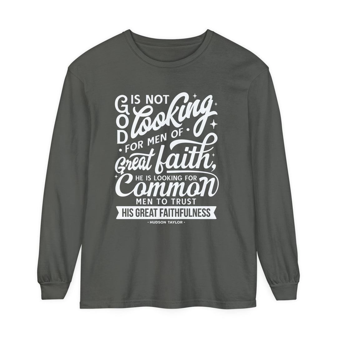 Hudson Taylor Common Men Long Sleeve Shirt Long-sleeve Pepper S
