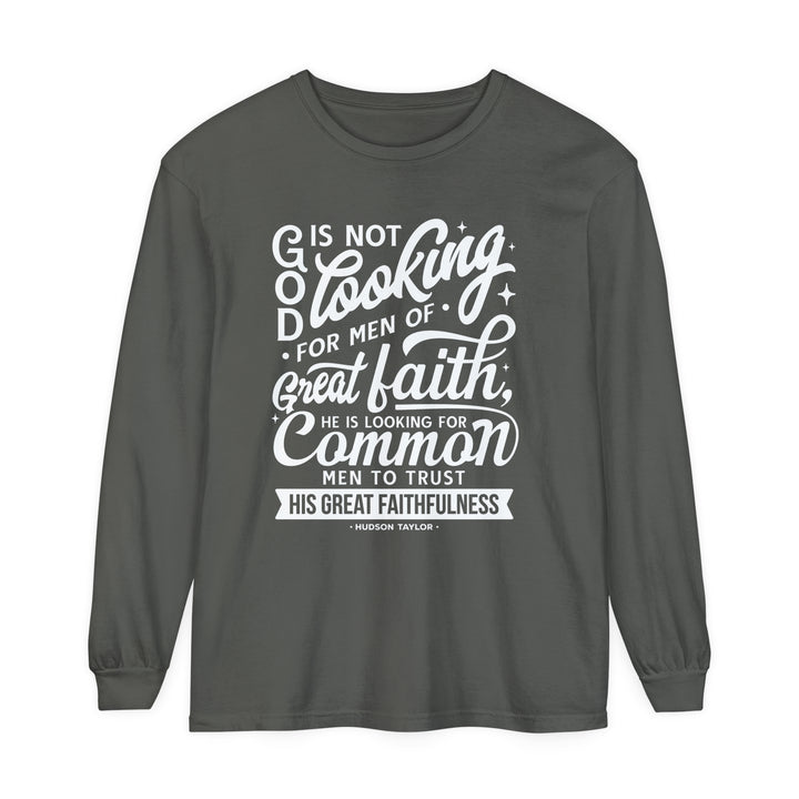 Hudson Taylor Common Men Long Sleeve Shirt Long-sleeve Pepper S