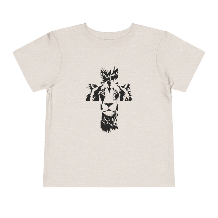 Aslan Cross Toddler Tee Kids clothes Heather Dust 2T 