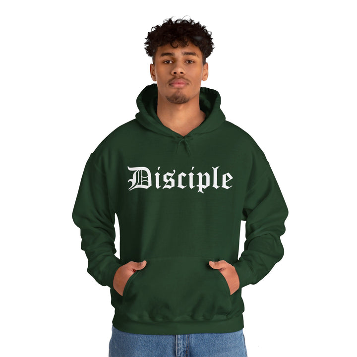 Disciple Old English Hoodie Hoodie   