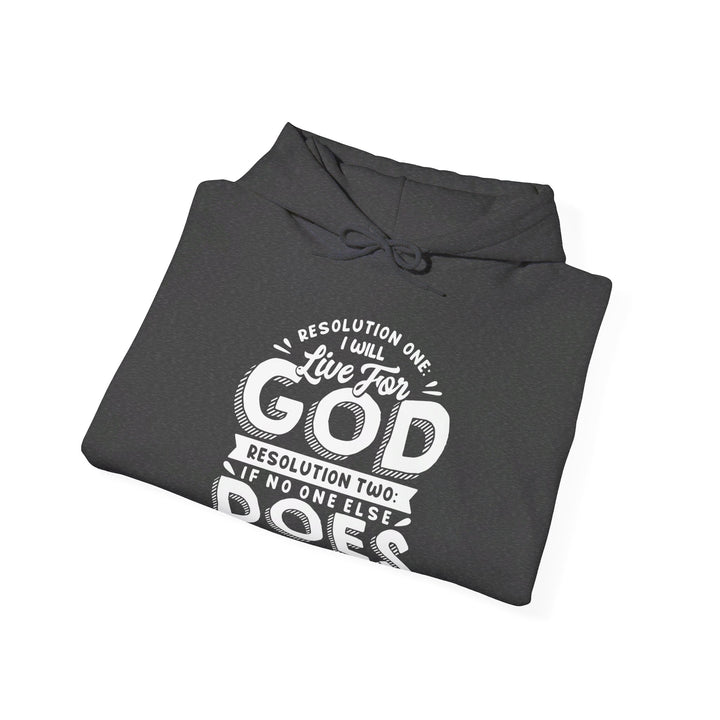 Jonathan Edwards Live For God Hoodie Hoodie