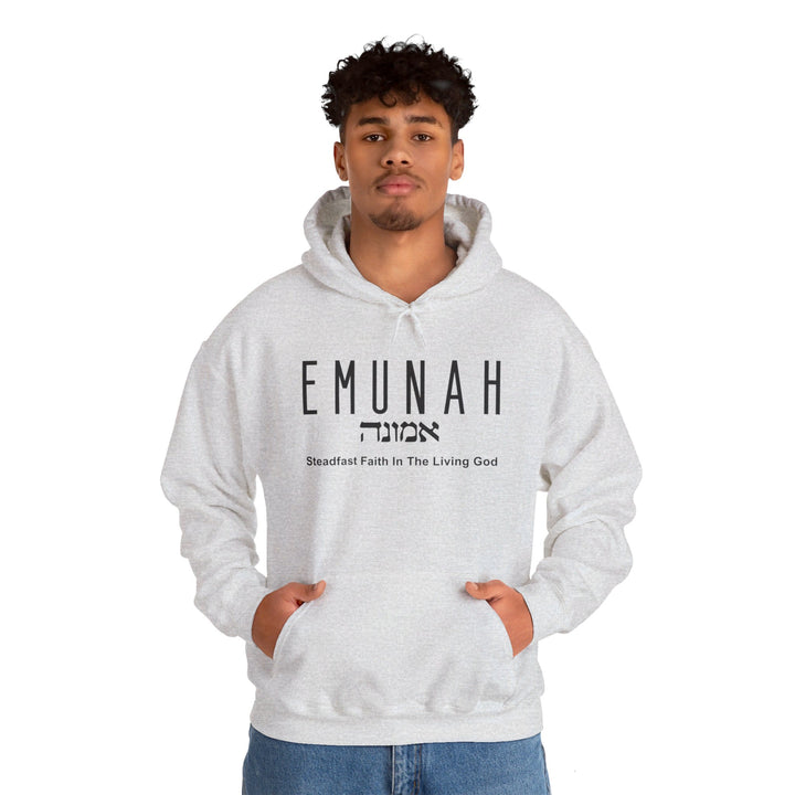 Emunah Steadfast Faith Hoodie Hoodie   