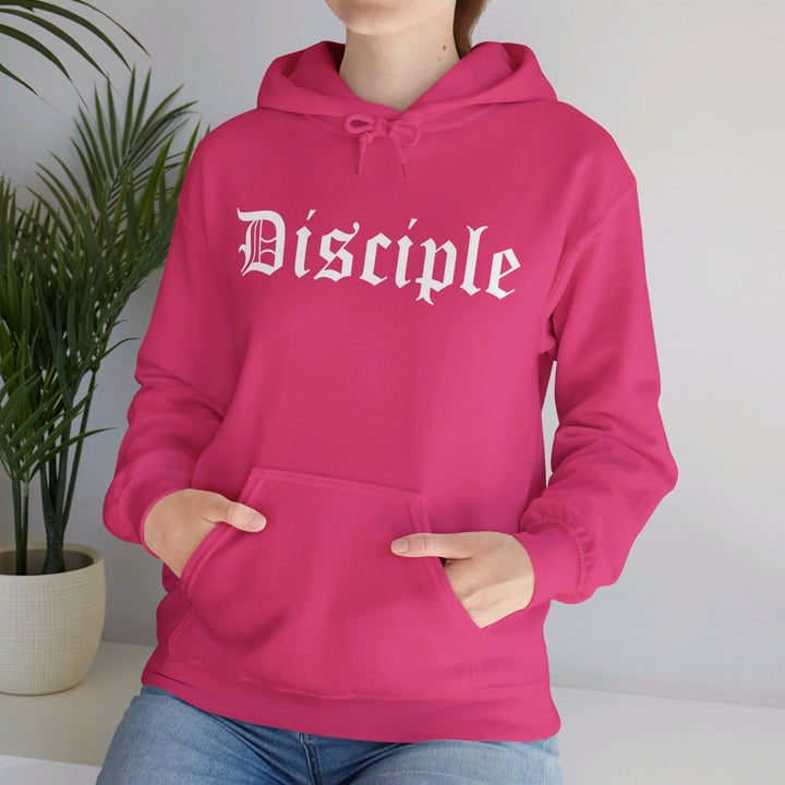 Disciple Old English Hoodie Hoodie   