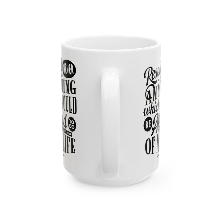 Christian Coffee Mug Jonathan Edwards Last Hour Ceramic Mug