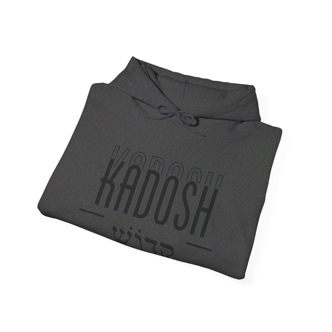 Kadosh Hebrew Script Hoodie Hoodie   