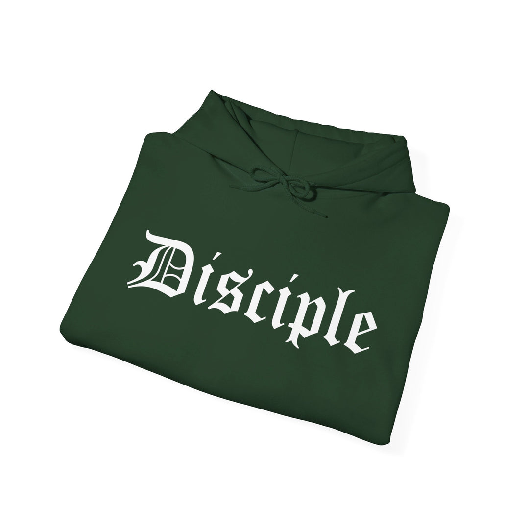 Disciple Old English Hoodie Hoodie   