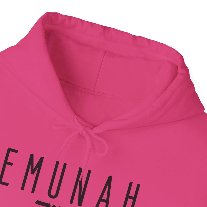 Emunah Steadfast Faith Hoodie Hoodie   