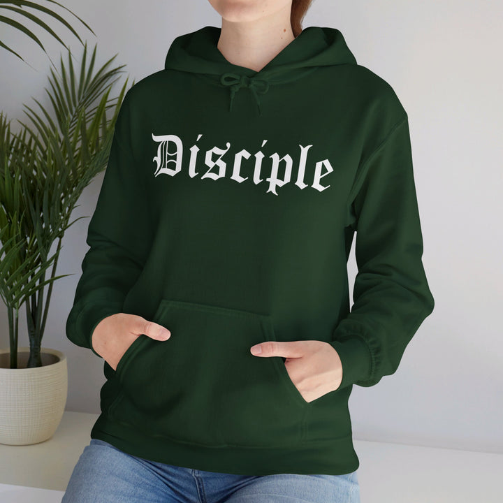 Disciple Old English Hoodie Hoodie   