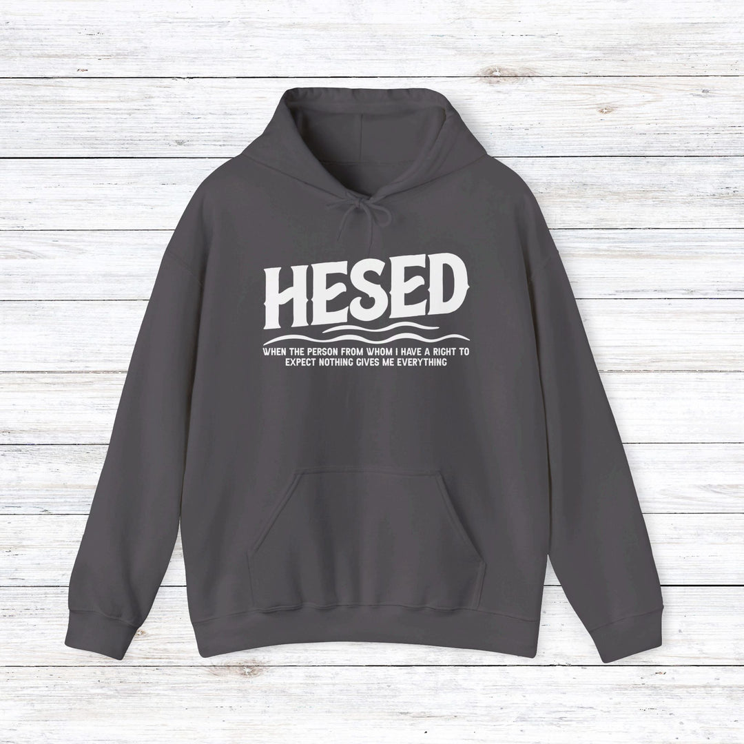 Hesed Everything Hoodie Hoodie Charcoal S 