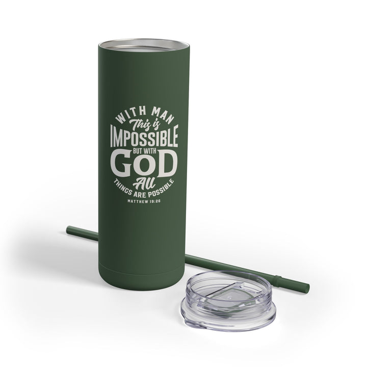 Christian Tumbler All Things Possible Mug   