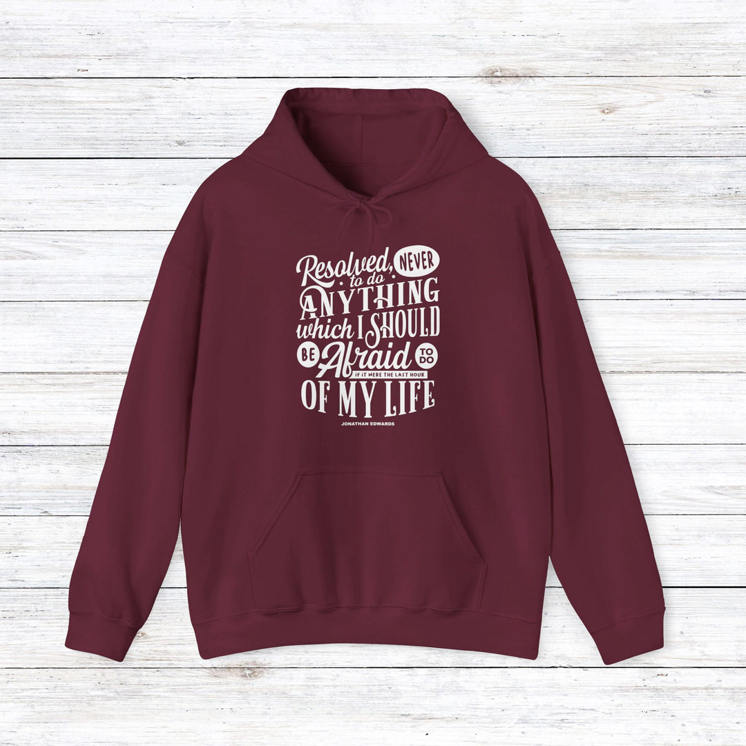 Jonathan Edwards Last Hour Hoodie Hoodie Maroon S