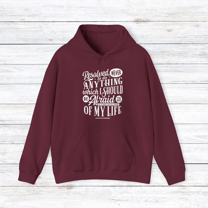 Jonathan Edwards Last Hour Hoodie Hoodie Maroon S