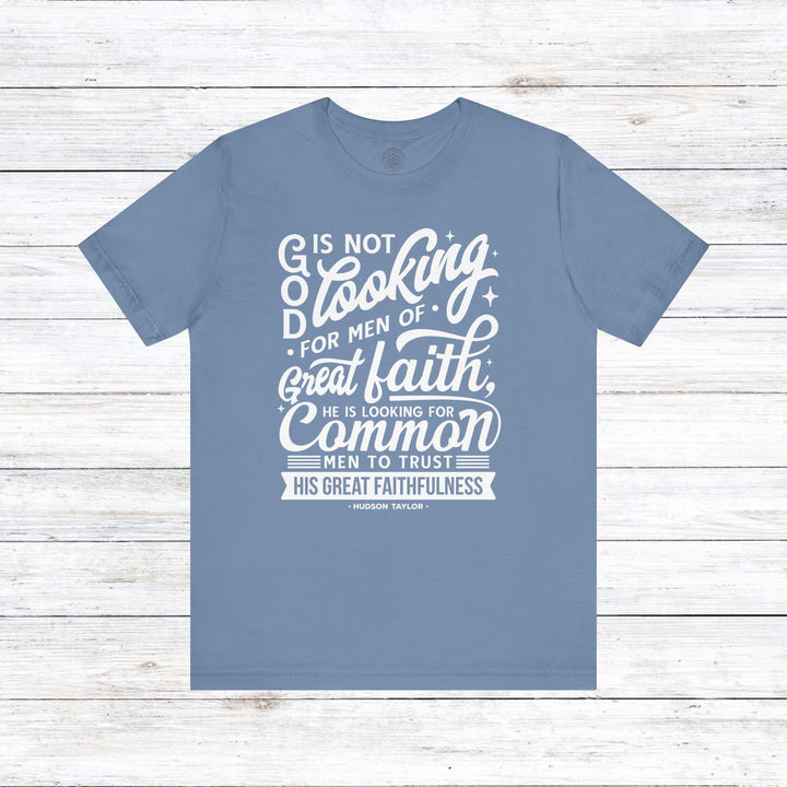 Hudson Taylor Common Men Unisex T-Shirt T-Shirt Steel Blue S