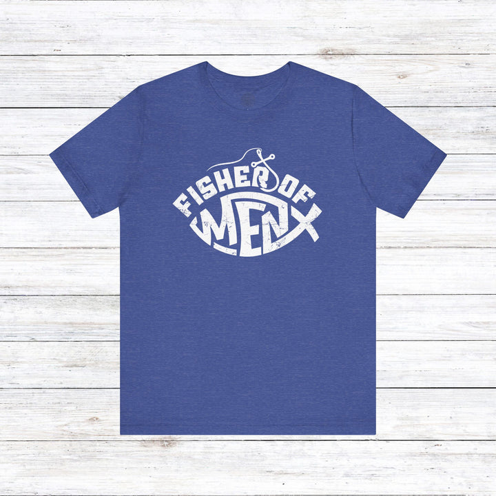 Fisher of Men Unisex T-Shirt T-Shirt Heather True Royal S 