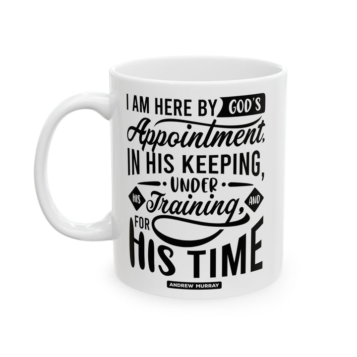 Christian Coffee Mug Andrew Murray's His Time Ceramic Mug