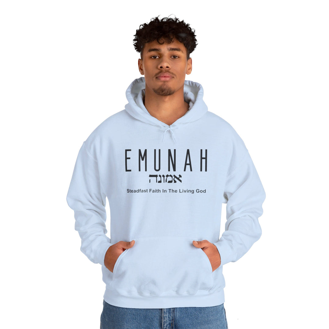 Emunah Steadfast Faith Hoodie Hoodie   