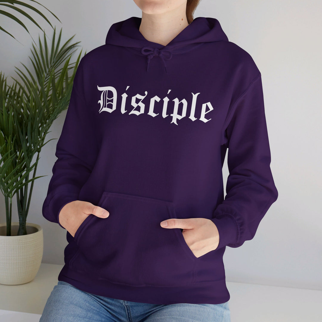 Disciple Old English Hoodie Hoodie   