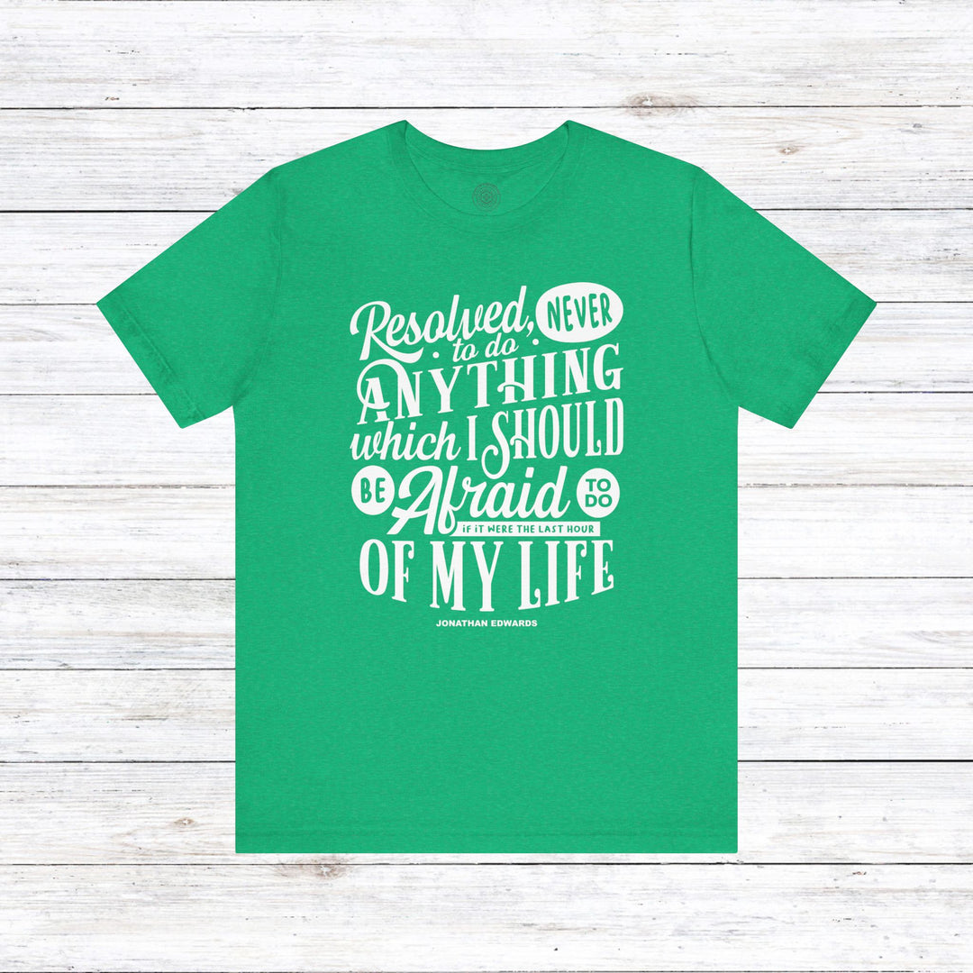 Last Hour Jonathan Edwards Unisex T-Shirt T-Shirt Heather Kelly S