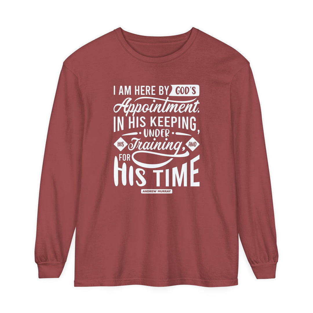 Andrew Murray's His Time Long Sleeve Shirt Long-sleeve Brick S