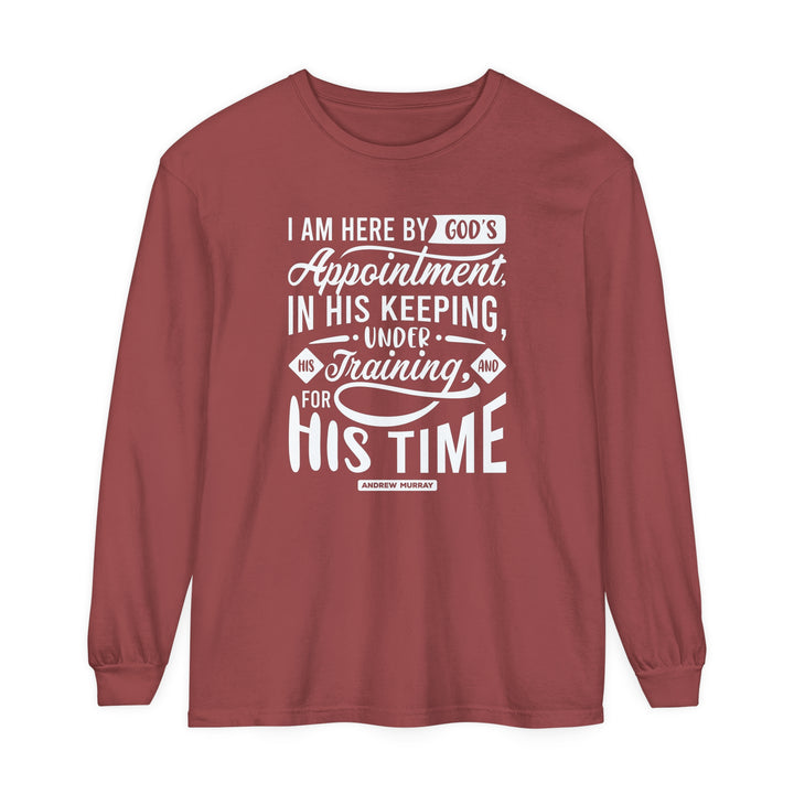 Andrew Murray's His Time Long Sleeve Shirt Long-sleeve Brick S