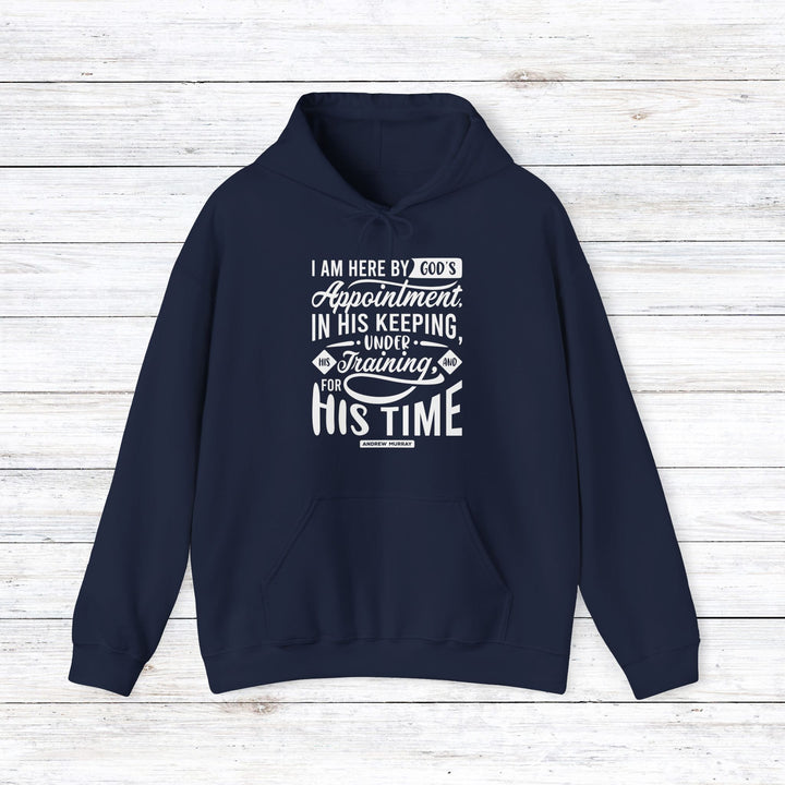 Andrew Murray's His Time Hoodie Hoodie Navy S