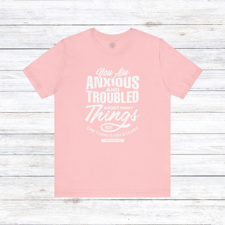 Anxious And Troubled Unisex T-Shirt T-Shirt Pink S 