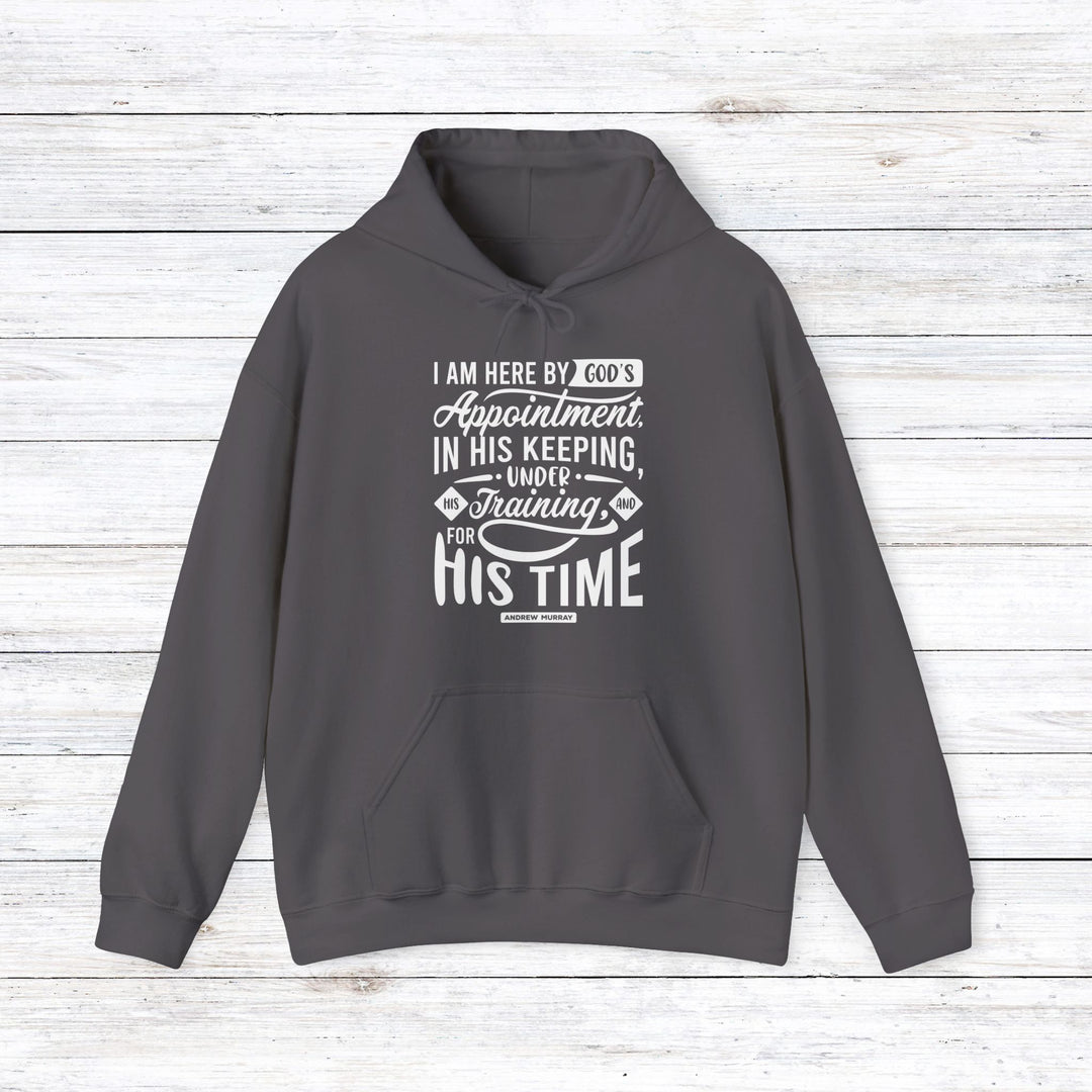 Andrew Murray's His Time Hoodie Hoodie Charcoal S