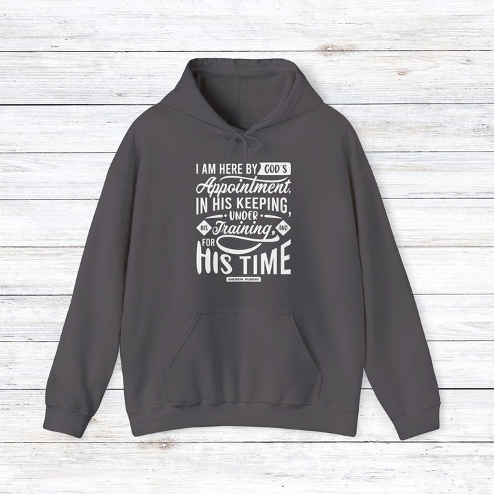 Andrew Murray's His Time Hoodie Hoodie Charcoal S