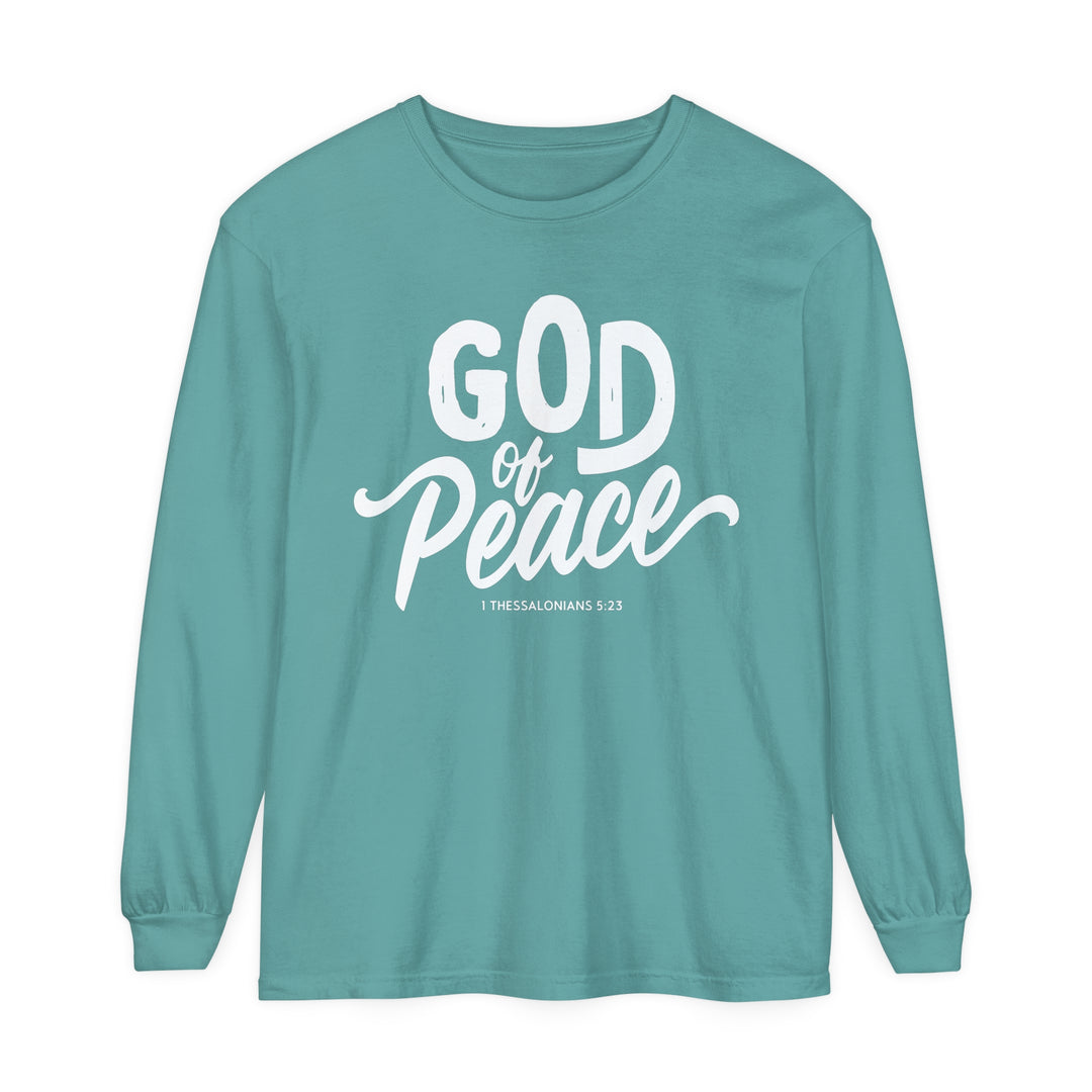 God of Peace Long Sleeve Shirt Long-sleeve Seafoam S 